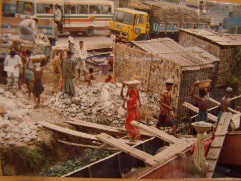 Offloading by hand